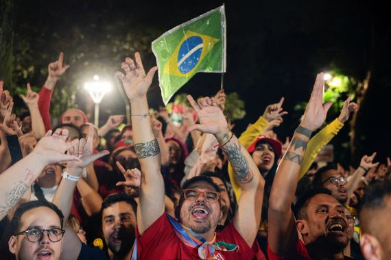 Lula supporters flood streets in celebration of historic win